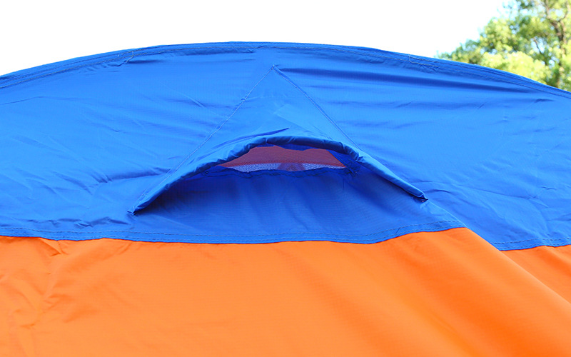 Outdoor 5-8 people multi-person tent park large double-layer double-door mountaineering tourism camping rainproof large tent