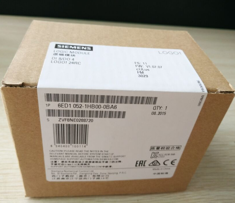 6ED1052-1HB00-0BA6原装正品西门子逻辑模块6ED1O52-1HBOO-OBA6
