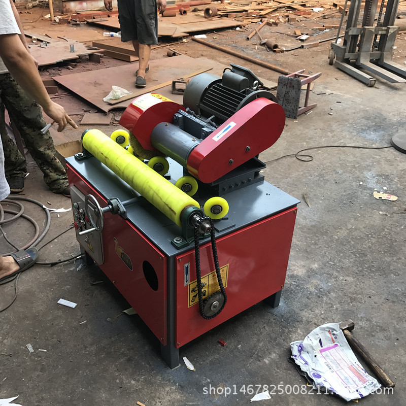 无极速抛光机 拉丝圆管除锈机 不锈钢方管抛光机直管抛光除锈机