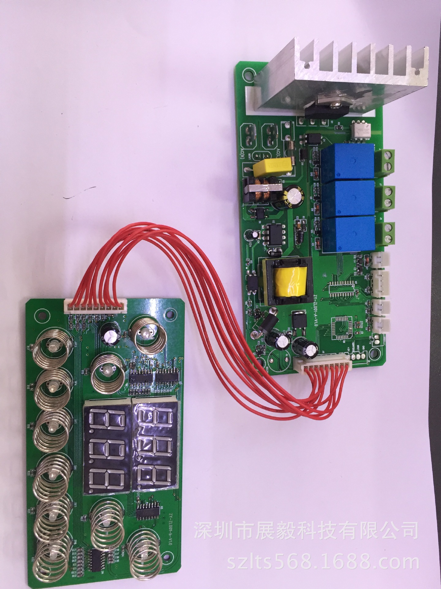 开发工业电磁加热控制板 单片机工业控制设计 电路板开发发