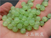 Green glossy beads, wholesale