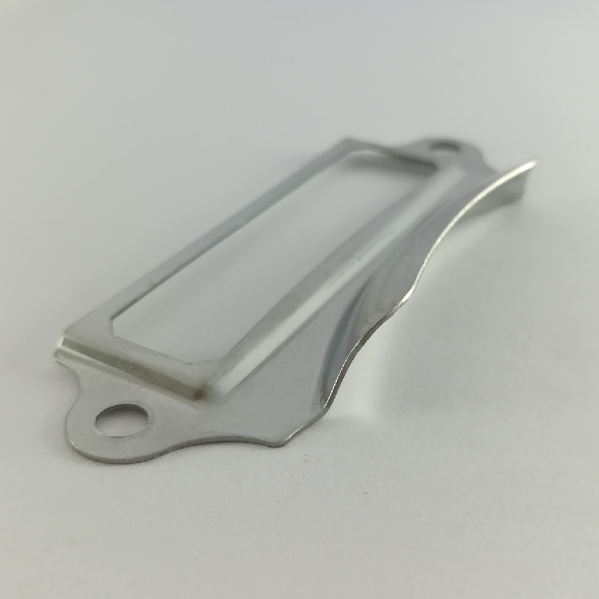 东莞厂家中药柜抽屉环保五金标签框拉手储物柜标牌