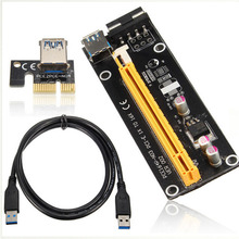 PCI Express 1x To 16x Adapter Riser Card With Power carble