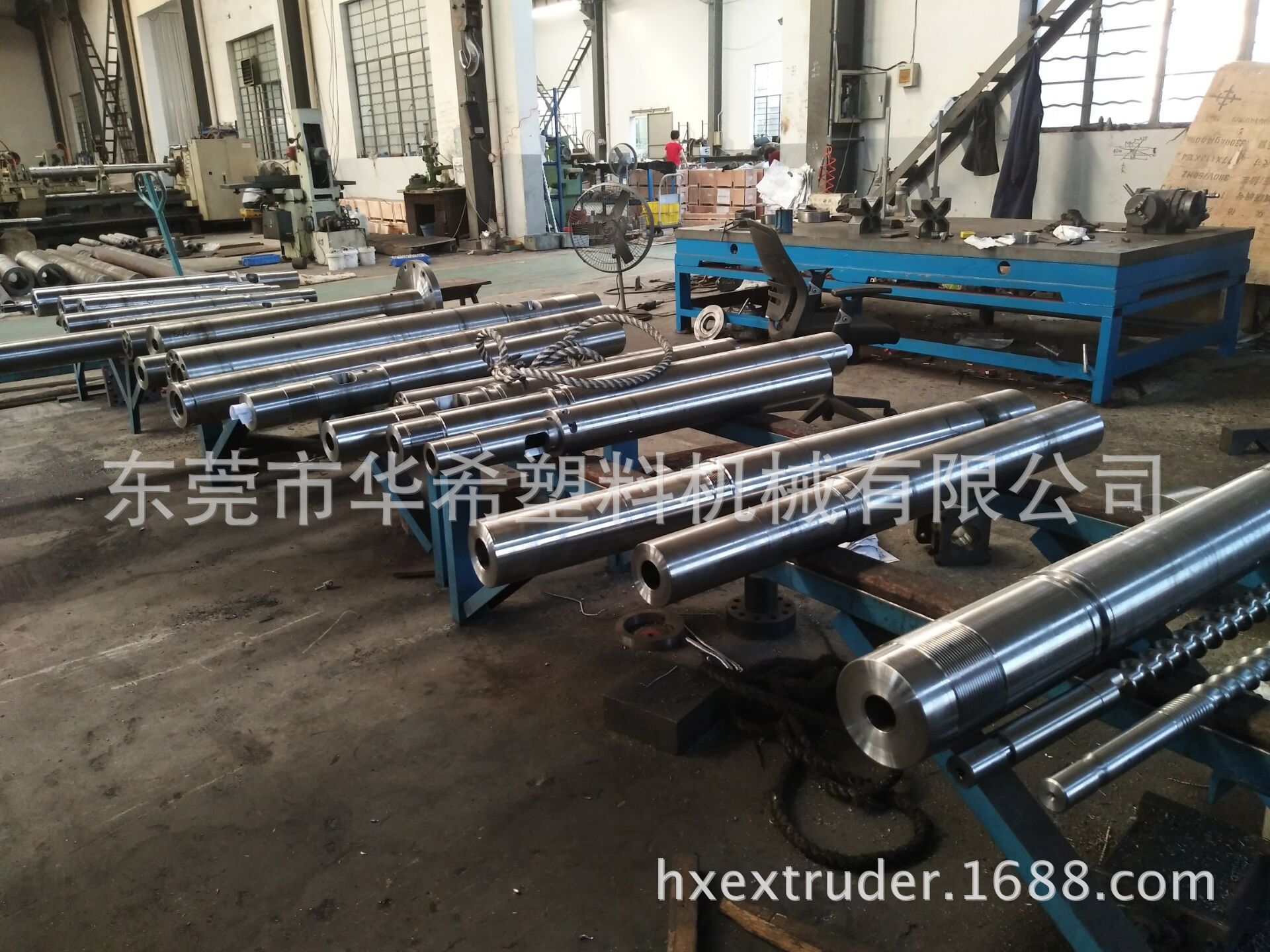 高端实惠直销全力发机500T-Φ80注塑机螺杆料管