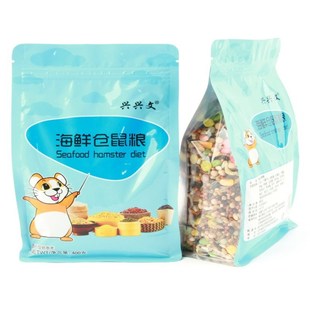 Xingxingwen Hamster Grain Feed Main Food Gold Silk Bear (зерно морепродуктов) 400 грамм