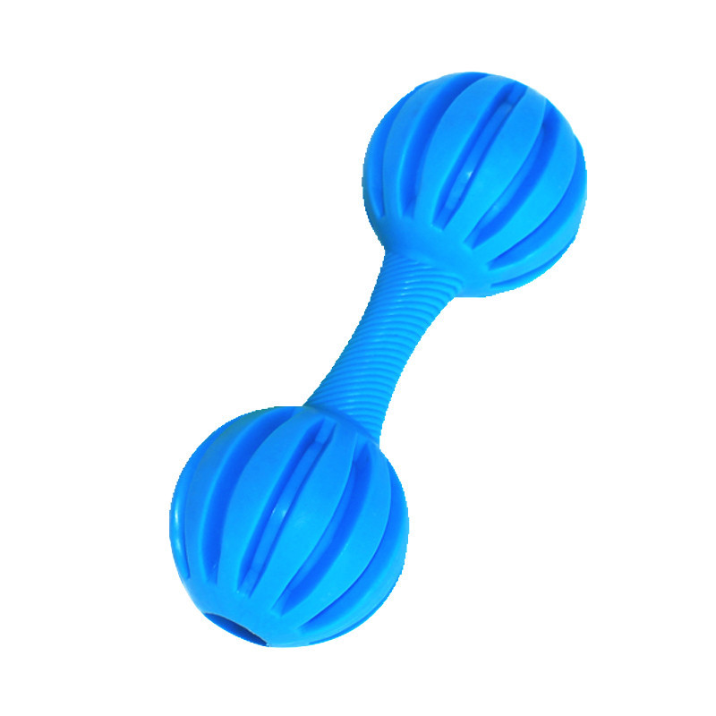 Mascota TPR de juguete de goma barra lineal nuevo perro molar mordedura molar dientes perro entrenamiento juguete