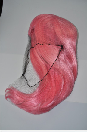 Peluca popular de estilo europeo y americano cos/fiesta fiesta fiesta de vacaciones casco fábrica cabello liso