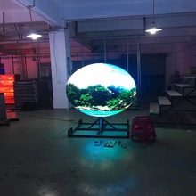 球形圆柱立体p2p3p4led球体全彩0.8 led货架屏厂家led落地屏 推荐