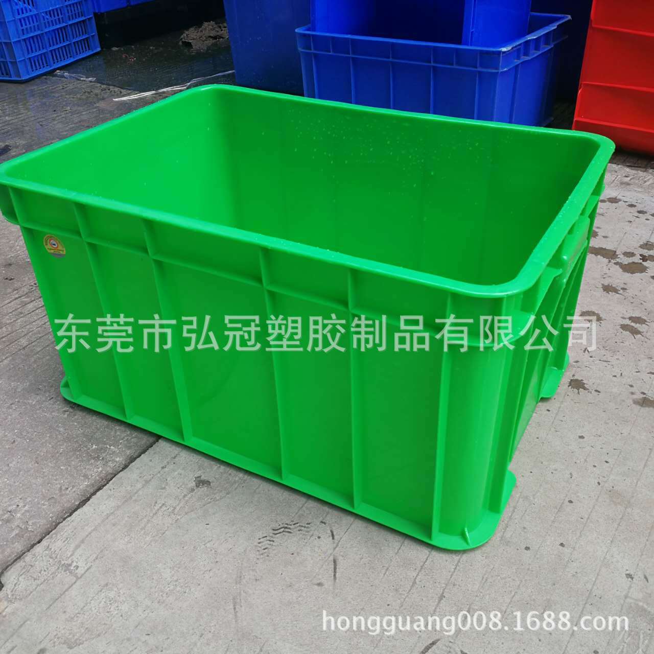 湖南长沙厂家水果塑料周转箱 折叠箱 防滑新料PP塑胶箱