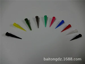 Отчет о защите окружающей среды TT TT Plateed Plating Plastic Igle, иглы рта, иглы, импортированные материалы Полный пластиковый игольный точка клей