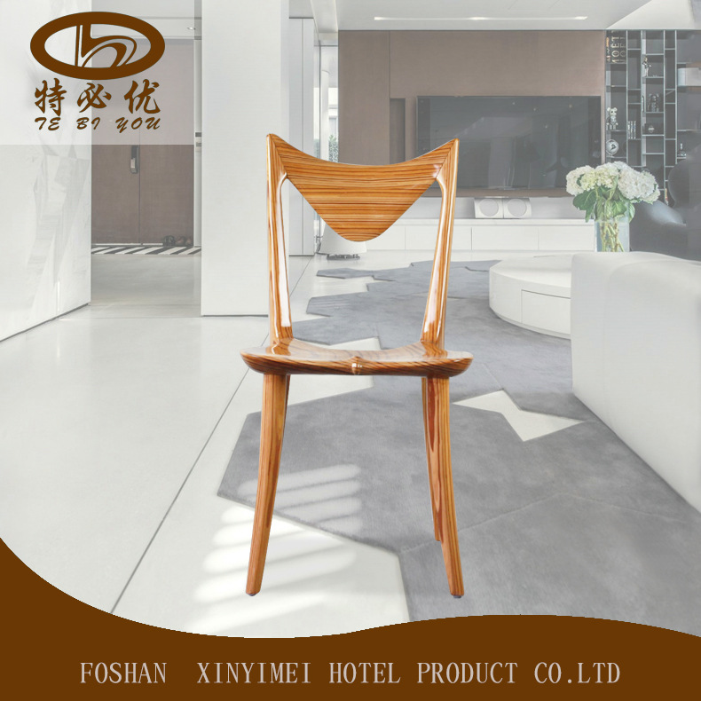 佛山厂家批发创意北欧实木餐椅 咖啡厅 酒店 实木椅 可定制 餐椅 - 创意北欧风格实木餐椅，适用于咖啡厅、酒店等场所