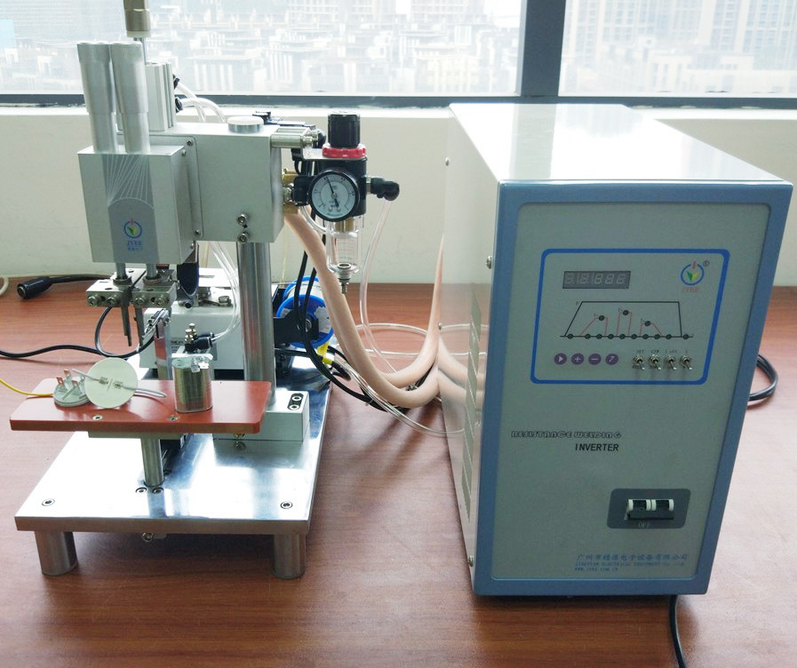 电容帽盖焊接点焊机