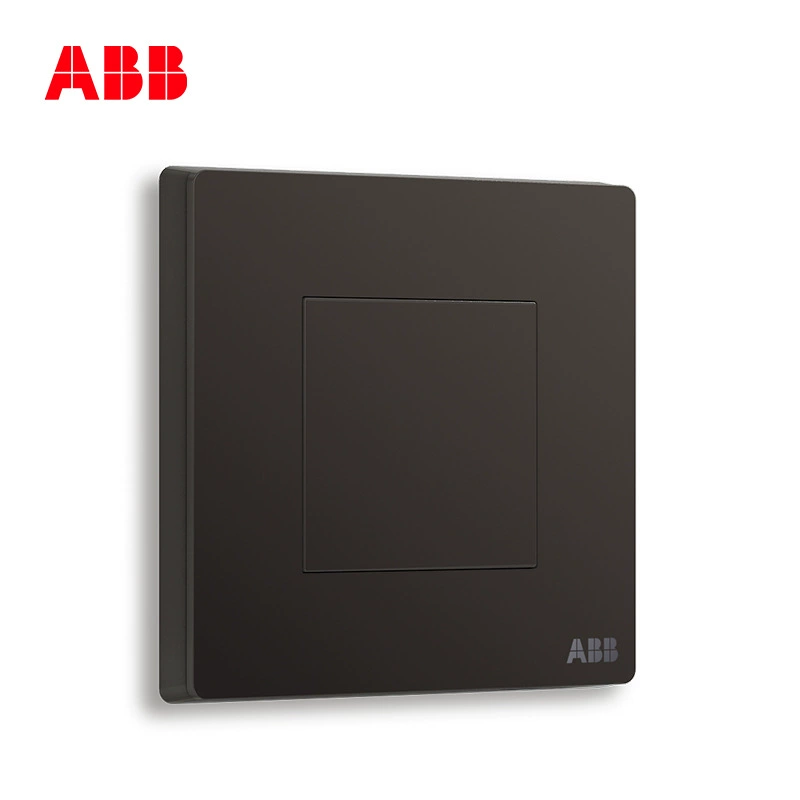 ABB Xuanzhi Frameless Switch Siter Black Panel AF504-885; 10183656