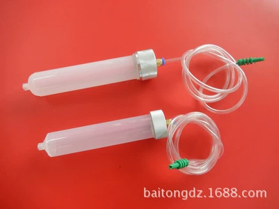 Metal Cover Stainless Steel Glue Syringe Dispensing Machine Syringe Dispensing Syringe Dispensing Needle Tube Syringe 1/2/300cc (Yapışqan paylayıcı adapterlər)