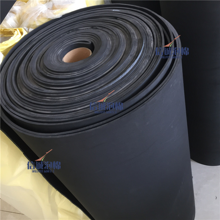 现货 4mm黑色鱼缸垫材料 5mm黑色鱼缸垫材料 3mm黑色海绵垫片材料