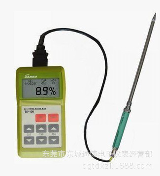 日本SK-100木粉木屑水分测定仪，刨花锯末木纤维水份测试仪