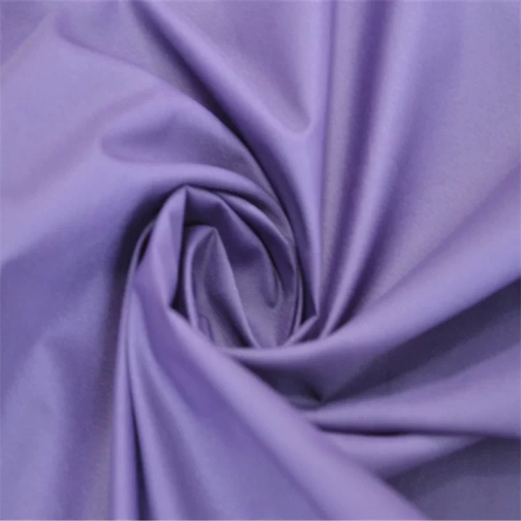 Semi-elastic full-elastic pongee plain weave polyester low-elastic mesh fabric lightweight shirt quick-drying