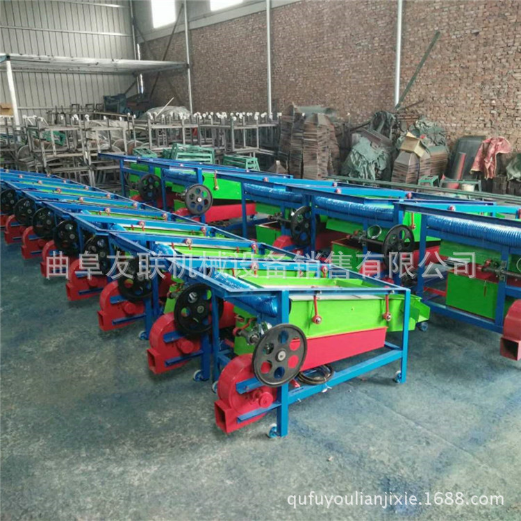 花生米清选除杂机 农用电动粮食清杂机 小麦去秸秆去糠扬粮机64