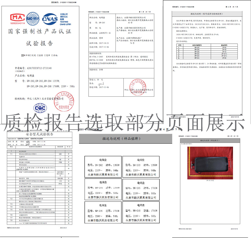 质检报告 副本