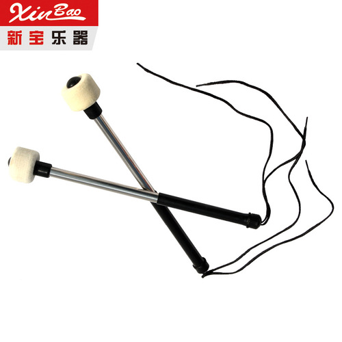 Xinbao musical instrument army drum sticks, high-end professional stainless steel drum hammers, army drum sticks, 16 yuan/piece