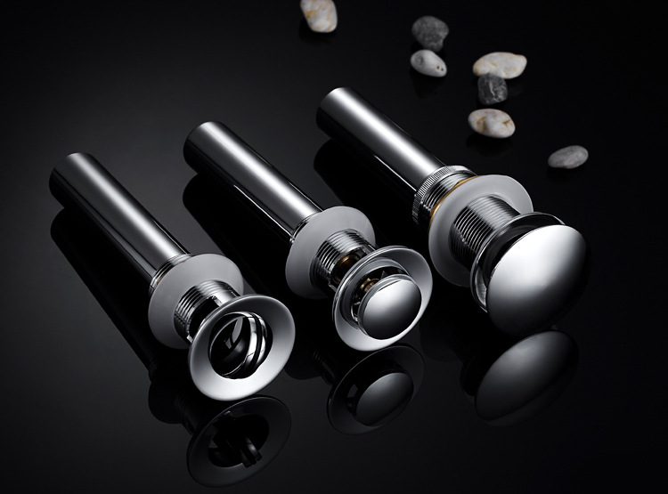 电镀下水器大蘑菇下水器翻板下水器全铜面盆下水器