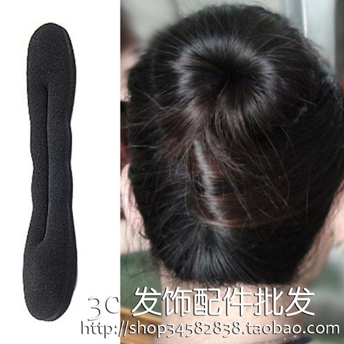Korean Version Hair Accessories Sponge Curling Wand Bun Flower bud Hair Tool Accessory Hair Curler Head Decorations Dropshipping One Piece