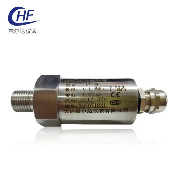 Realda stainless steel pressure transmitter DWP-802 waterproof small pressure sensor