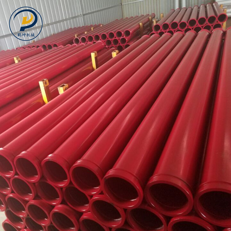 三一125地泵管 混凝土输送泵管 125-3无缝高压布料机配管