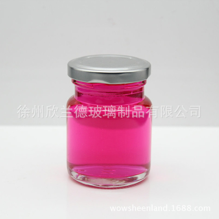 80ML 玻璃饮料瓶 果汁瓶 冷饮瓶 泡茶瓶 饮品店专用瓶