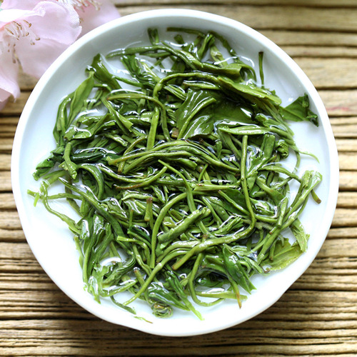  New Tea Green Tea Bulk Chestnut Fragrance Sichuan Ya'an Alpine Cloud Mist Fried Green Tea Yuqian One Piece Dropshipping Wholesale