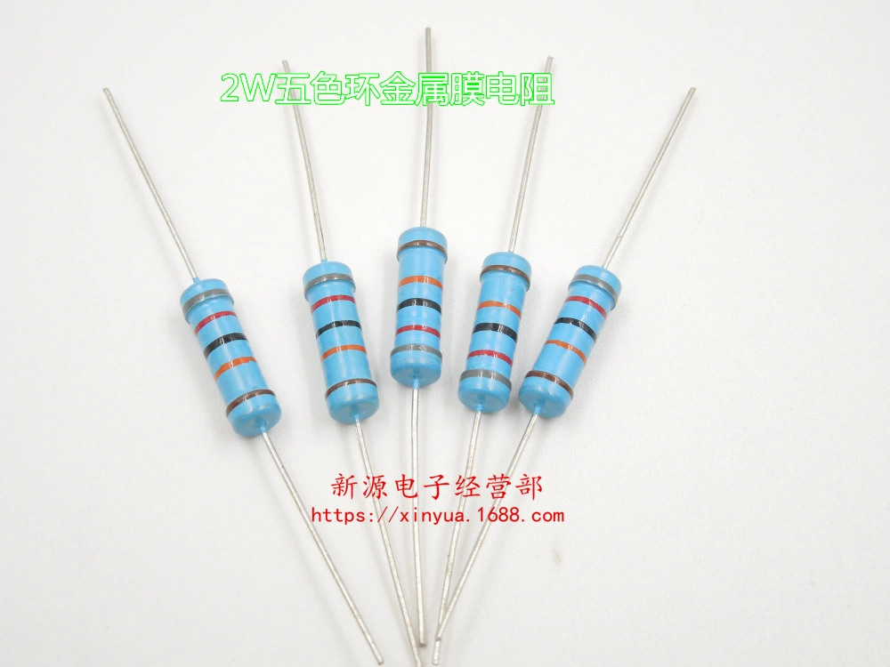 1.8R 1,8 Euro 2W металлическая пленка точность сопротивления 1% точность сопротивления цветного кольца сопротивления
