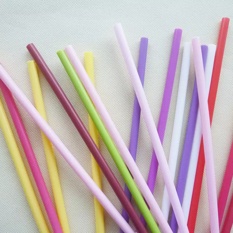 加工彩色塑料管水杯玩具工艺品用PP管可重复使用吸管
