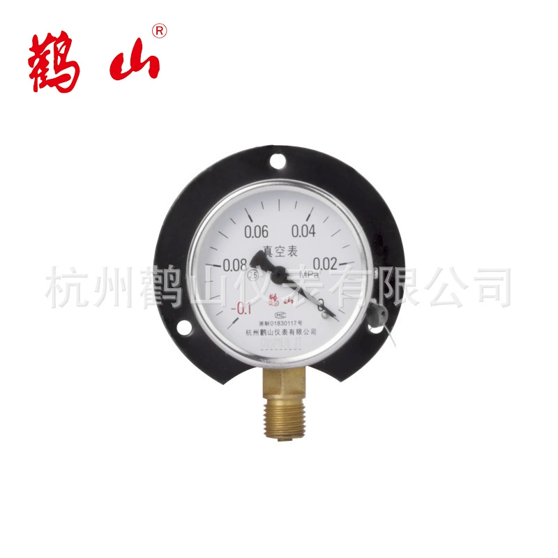 Морской измеритель Y60T положительный и отрицательный манометр задний Манометр с радиальным ремнем настраиваемый заводской выход