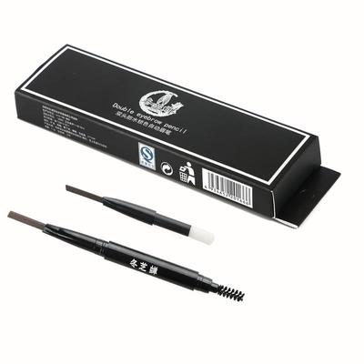 送替换芯精品国货挤压眉笔芯双头带刷自动旋转三角眉笔彩妆批发W