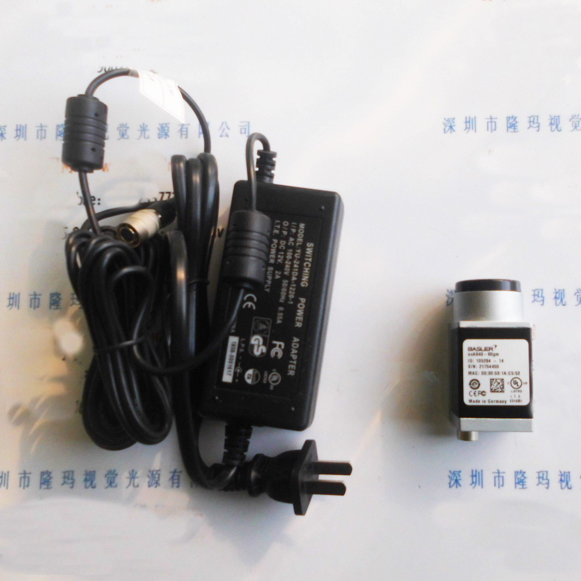 BASLER巴斯勒面阵摄像头 Basler ace系列 acA640-90gm工业摄像头