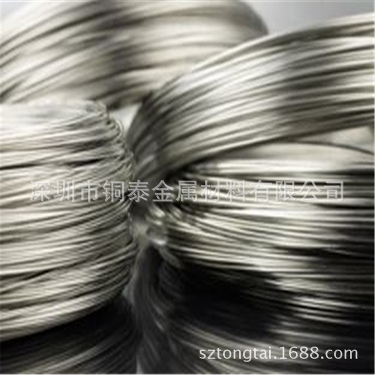 厂家直销高强度耐磨白铜线  白铜丝 C7701白铜线多少钱一公斤