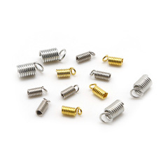 diy手工飾品材料 手鍊項鍊耳環首飾扣彈簧扣繩扣羽毛耳飾配件