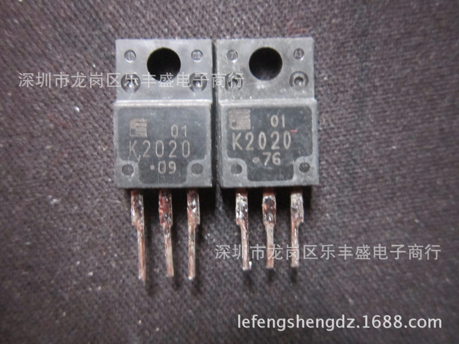 K2020 2SK2020-01MR 拆机件 TO-220F 3.5A/500V N通道MOSFET