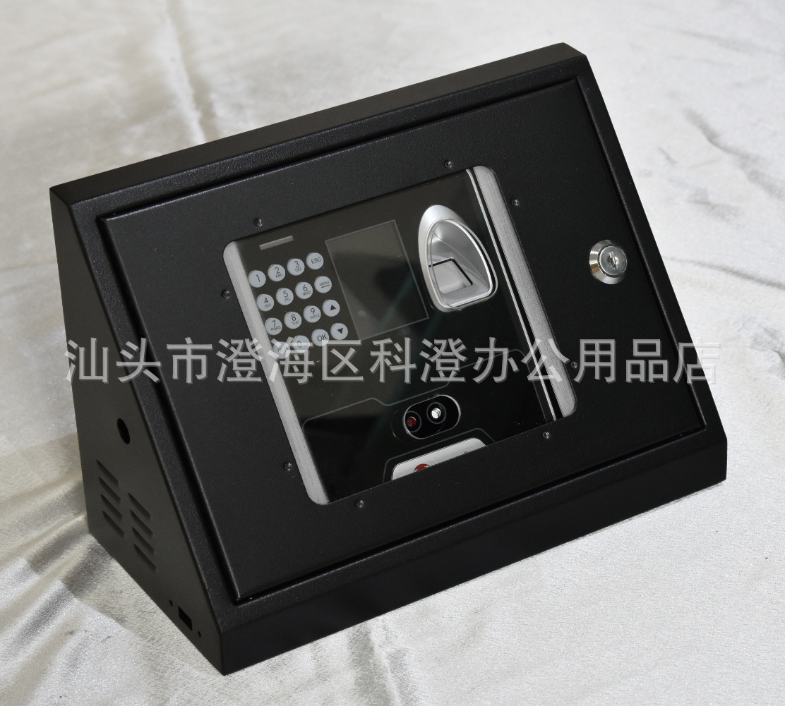 指纹人脸识别考勤机斜面保护盒  适用于浩顺F585TW F586 3969T