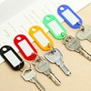 Color marking key card number plate keychain luggage tag class classification luggage label