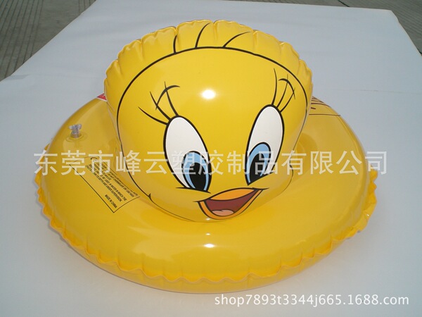 Inflatable swimming ring PVC