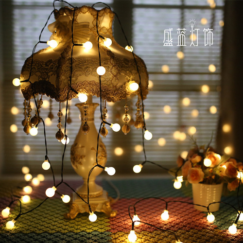 LED lantern ball small light bulb light string birthday KTV hotel anchor background bedroom decoration lanterns