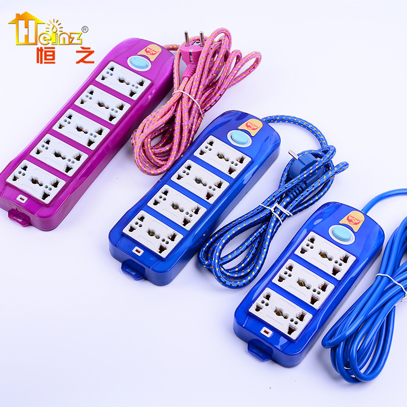 POKA UK跑江湖地摊夜市大功率插座不防水非德国技术插排 接线板