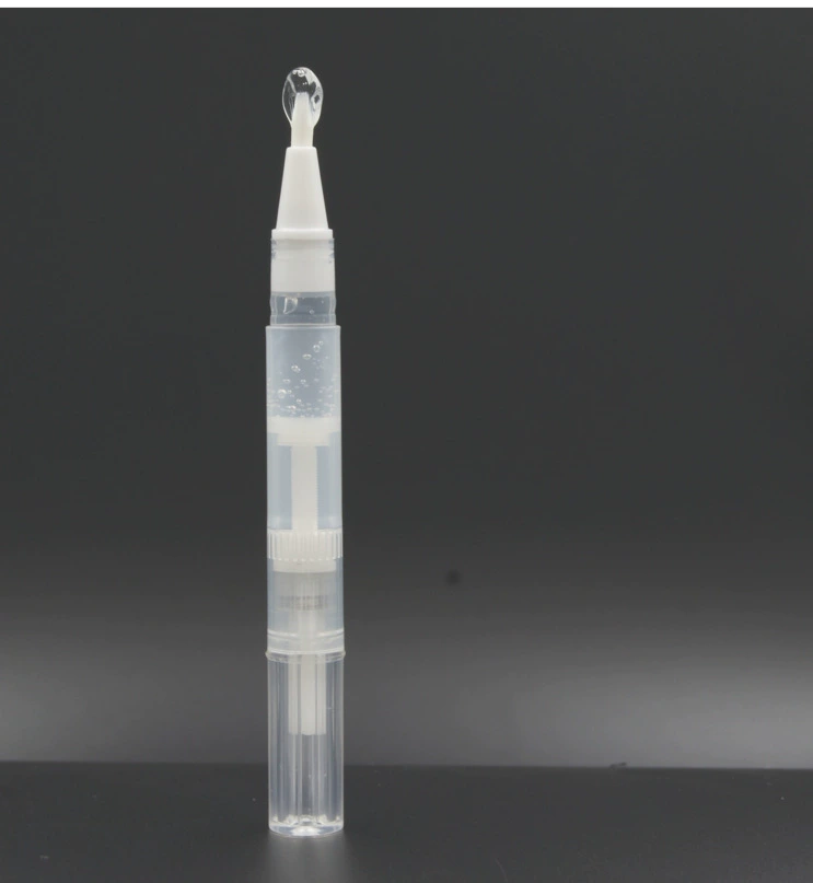 Поставка 2 мл прозрачная пластиковая ручка для отбеливания зубов Вращающаяся ручка красоты для зубов Гель красоты для зубов