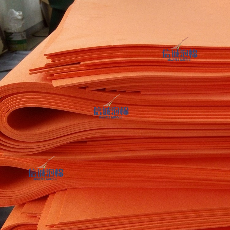 厂家供应55度橙色刀模弹垫 激光刀版 腐蚀刀模护刀弹力垫零售批发