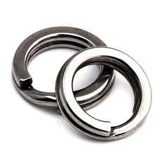 Luya double circle 304 material flattened double circle fishing supplies fishing gear accessories connector connecting ring manufacturer wholesale