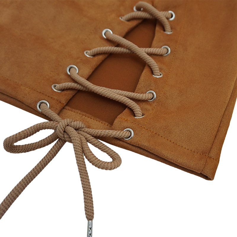 Jupe femme LANGUE DES FLEURS en Daim - Ref 3330249 Image 71