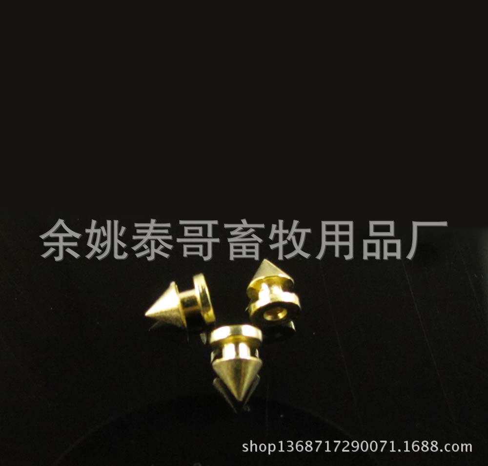 公标钉头，材料锌合金，表面处理镀铜镀铬可选，多种直径供应