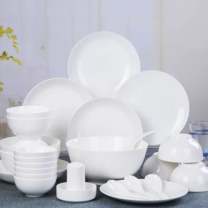Ceramic tableware, set