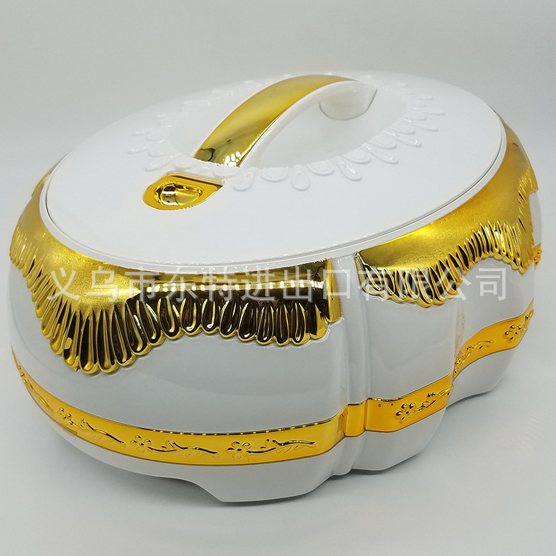 Factory direct sales of stainless steel lunch boxes, large-capacity lace lunch boxes, printed and painted insulated lunch boxes, hand-held food compartments detail image 12
